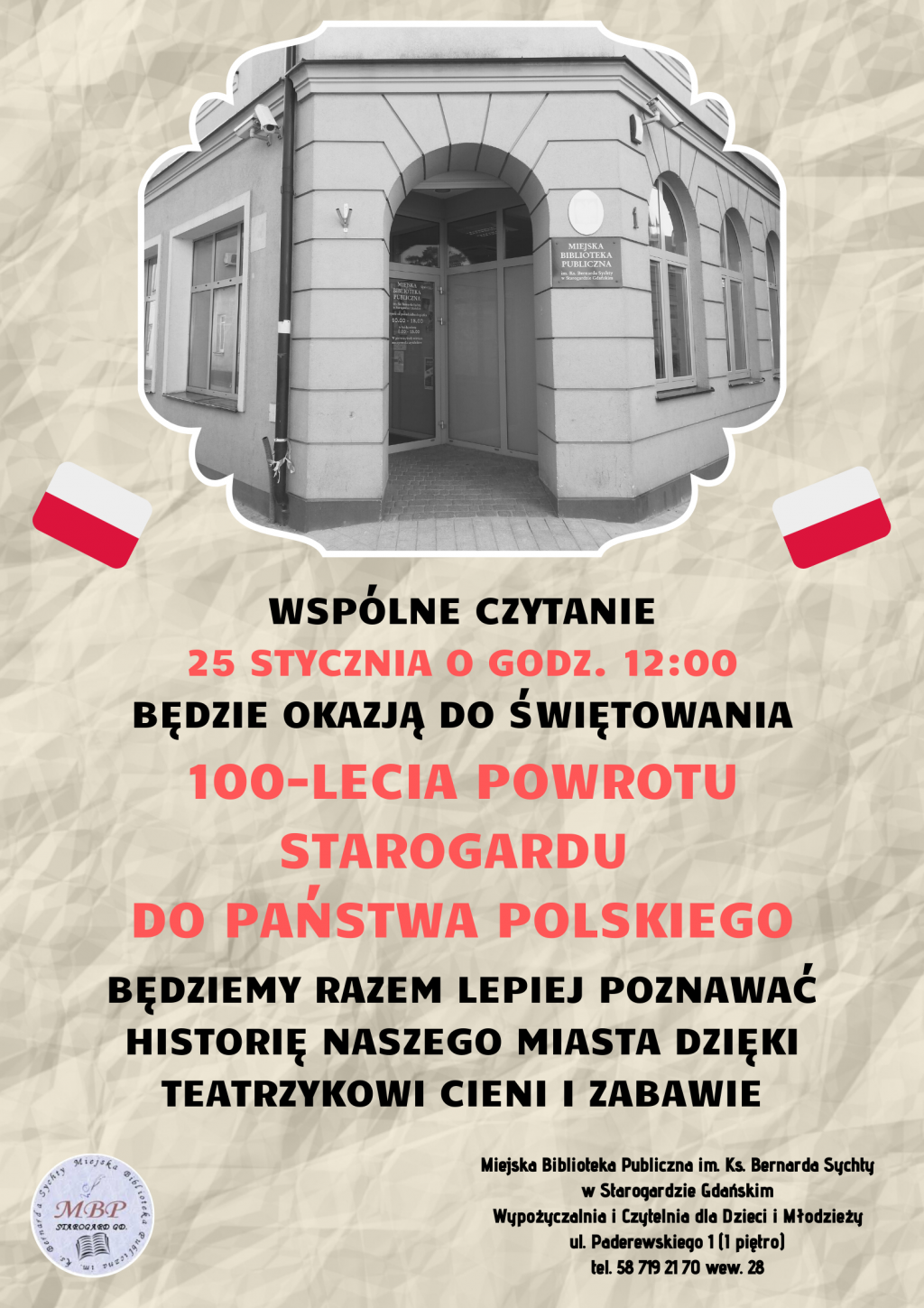 100-lecie powrotu Starogardu do Polski_styczeń 2020
